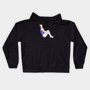 Trampoline Gymnastics Kids Hoodie